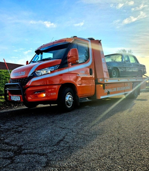 Blitransport i Skåne av Donalds Bilbärgning