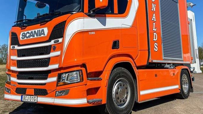 TMA-bil hos Donalds Bilbärgning - Bärgningsbil i skåne