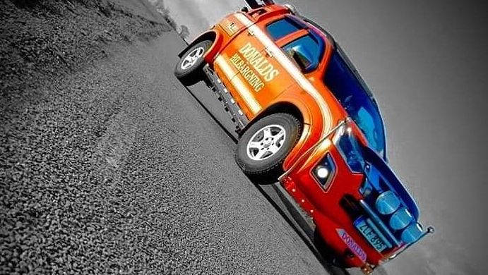 Garagebärgare hos Donalds Bilbärgning - Bärgningsbil i skåne