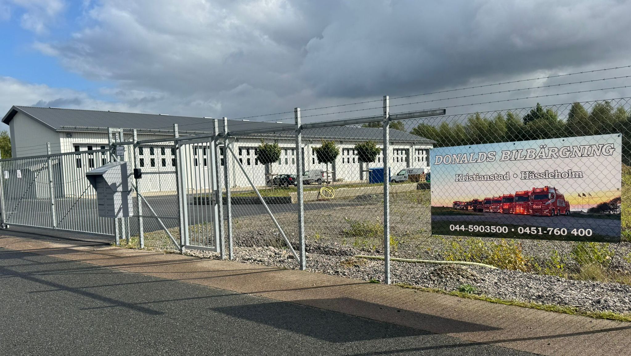 Donalds Bilbärgning i Hässleholm